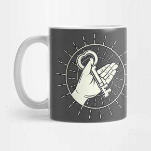 Here is the Key Vintage Design Mug